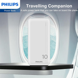 power bank li-polymer 10000mah philips
