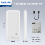 power bank li-polymer 10000mah philips power bank li-polymer 10000mah philips