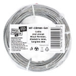 cablu otel zincat micul fermier, diametru 3mm, lungime 25m