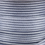 tambur cablu otel zincat micul fermier, plastifiat, diametru 4-5.5mm, lungime 100m tambur cablu otel zincat micul fermier, plastifiat, diametru 4-5.5mm, lungime 100m