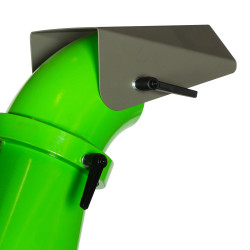 tocator de crengi micul fermier, motor benzina 15 cp, cu carlig de remorcare, 150 mm diametru maxim de taiere, pentru rumegus