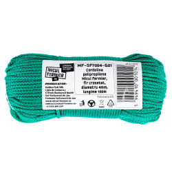 cordelina polipropilena micul fermier, fir crosetat, diametru 4mm, lungime 100m