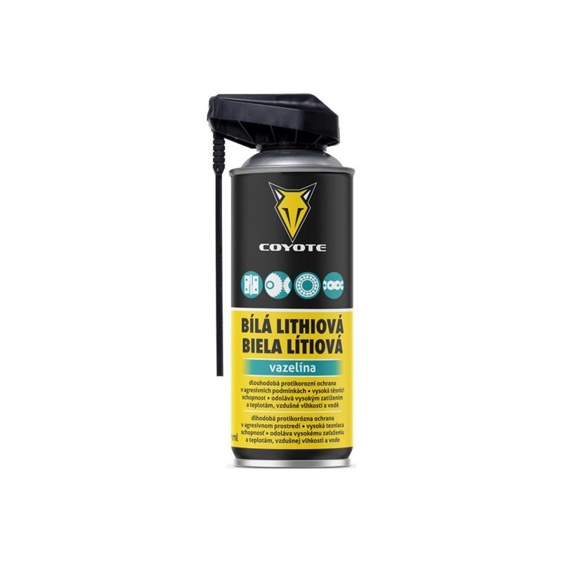 Uleiuri și lubrifianți, Vaselină de litiu alb COYOTE 90720 400ml -1, dioda.ro Uleiuri și lubrifianți, Vaselină de litiu alb COYOTE 90720 400ml -1, dioda.ro