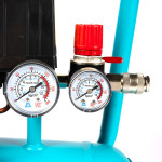 compresor detoolz 50l cu ulei, 1680 w, debit 206l/min, 8 bar, 2 prize de aer