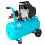 compresor detoolz 50l cu ulei, 1680 w, debit 206l/min, 8 bar, 2 prize de aer