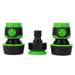 set 3 conectori furtun micul fermier, 3/4" g01