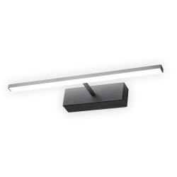 lampa picture led 12w 50cm 4000k ip44, negru, erste