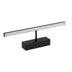 lampa picture led 12w 50cm 4000k ip44, negru, erste