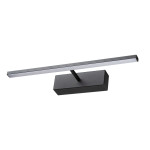 lampa picture led 12w 50cm 4000k ip44, negru, erste