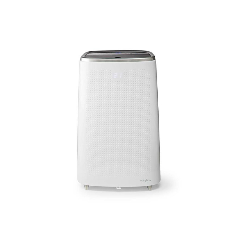aer conditionat portabil nedis smartlife 3in1, 14.000 btu, pana la 120 m3, wi-fi, functie dezumidificare, clasa energetica a