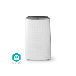 aer conditionat portabil nedis smartlife 3in1, 14.000 btu, pana la 120 m3, wi-fi, functie dezumidificare, clasa energetica a