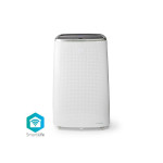aer conditionat portabil nedis smartlife 3in1, 14.000 btu, pana la 120 m3, wi-fi, functie dezumidificare, clasa energetica a