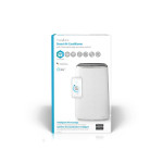 aer conditionat portabil nedis smartlife 3in1, 14.000 btu, pana la 120 m3, wi-fi, functie dezumidificare, clasa energetica a