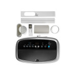 aer conditionat portabil nedis smartlife 3in1, 14.000 btu, pana la 120 m3, wi-fi, functie dezumidificare, clasa energetica a