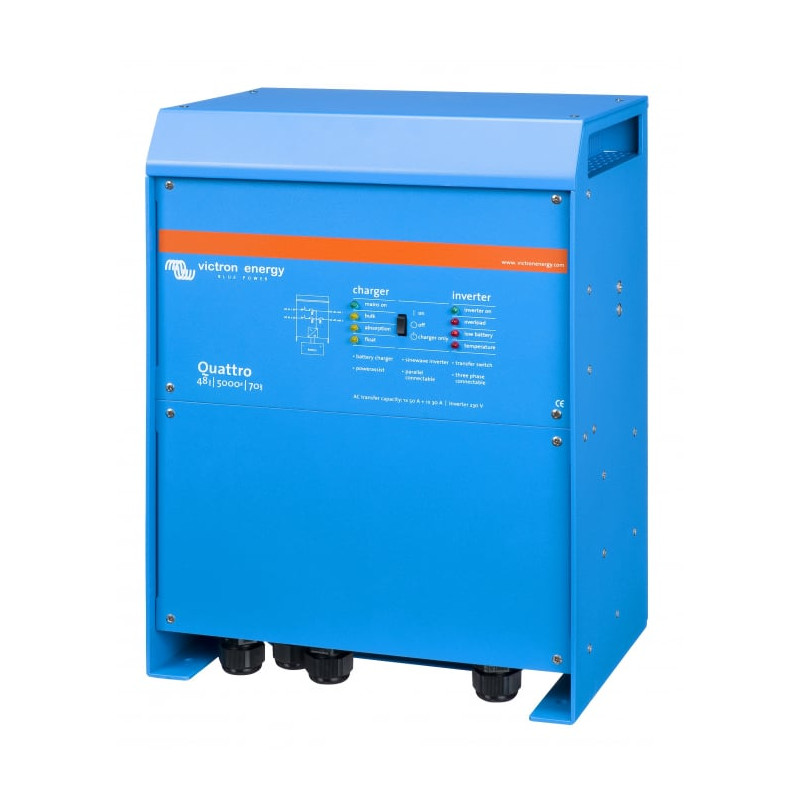invertor cu charger 48v 5000va victron energy quattro 48/5000/70-100/100