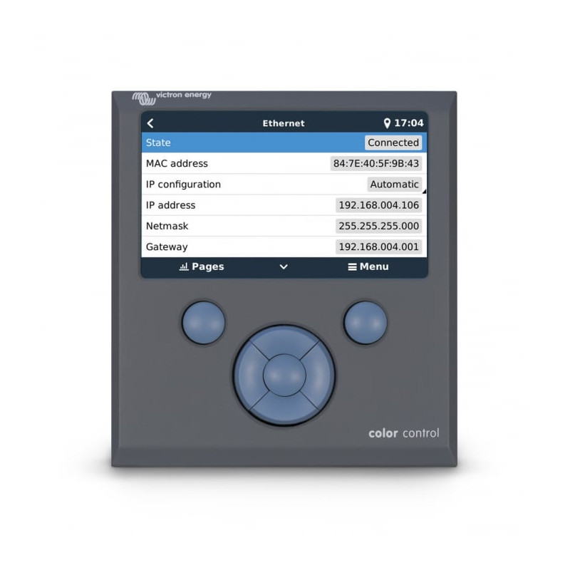 victron energy color control gx