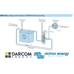 senzorul de temperatura bmv-702 victron energy temperature sensor for bmv-702