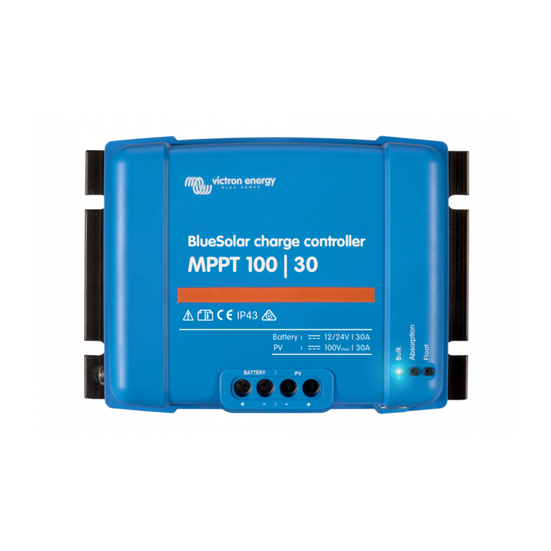 incarcator solar 12v 24v 30a victron energy bluesolar mppt 100/30