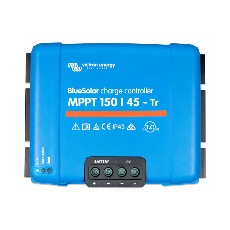 incarcator solar 12v 24v 48v 45a victron energy bluesolar mppt 150/45