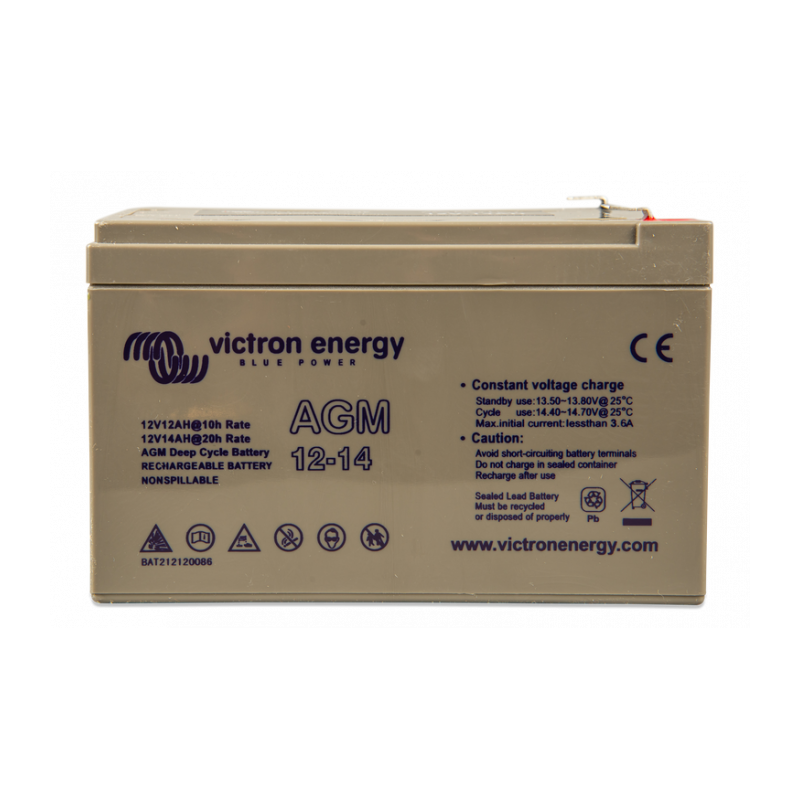 victron energy agm deep cycle battery 12v/14ah