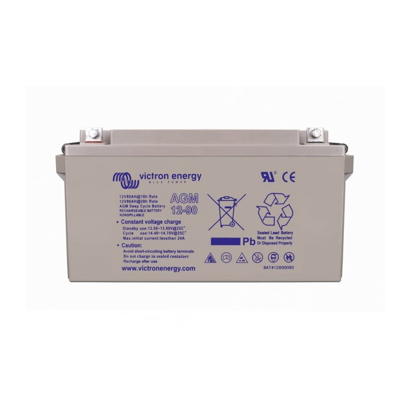 victron energy agm deep cycle battery 12v/90ah