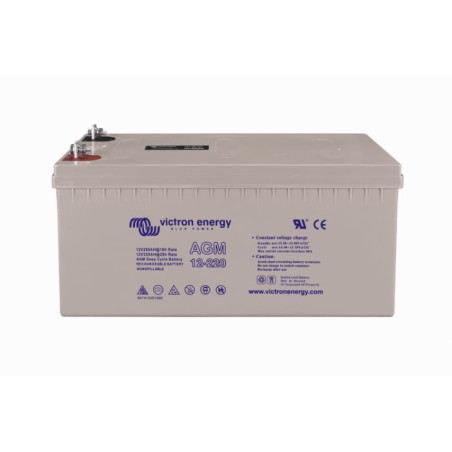 victron energy agm deep cycle battery 12v/220ah