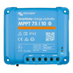 incarcator solar 12v 24v 10a victron energy smartsolar mppt 75/10