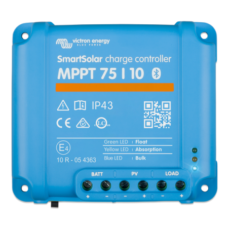 incarcator solar 12v 24v 10a victron energy smartsolar mppt 75/10