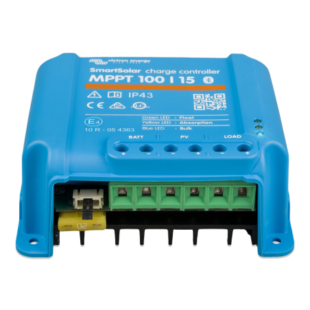 incarcator solar 12v 24v 15a victron energy smartsolar mppt 100/15