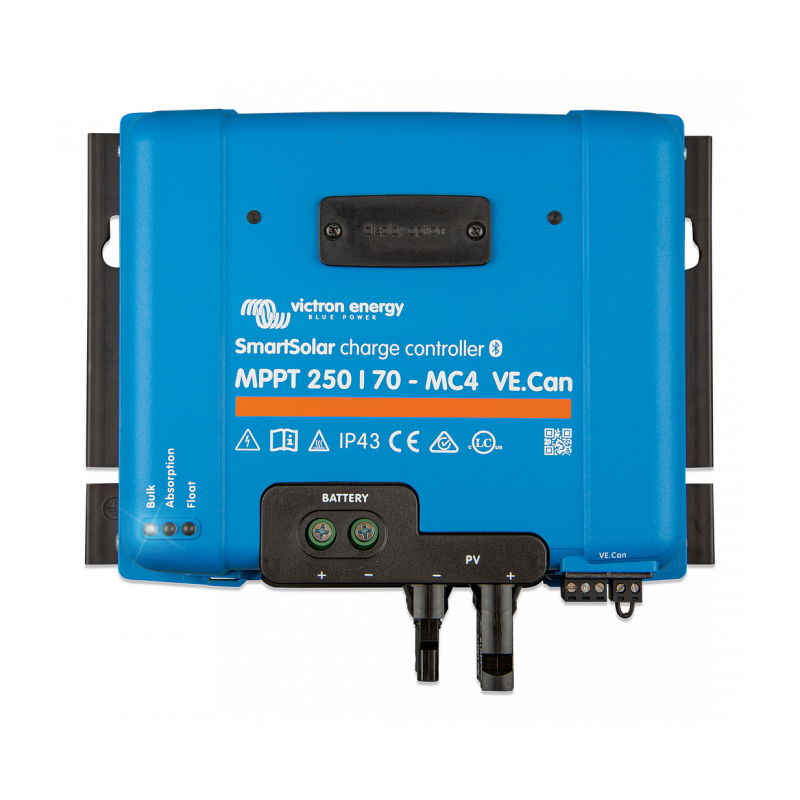 incarcator solar 12v 24v 48v 70a victron energy smartsolar mppt 250/70-mc4 ve.can