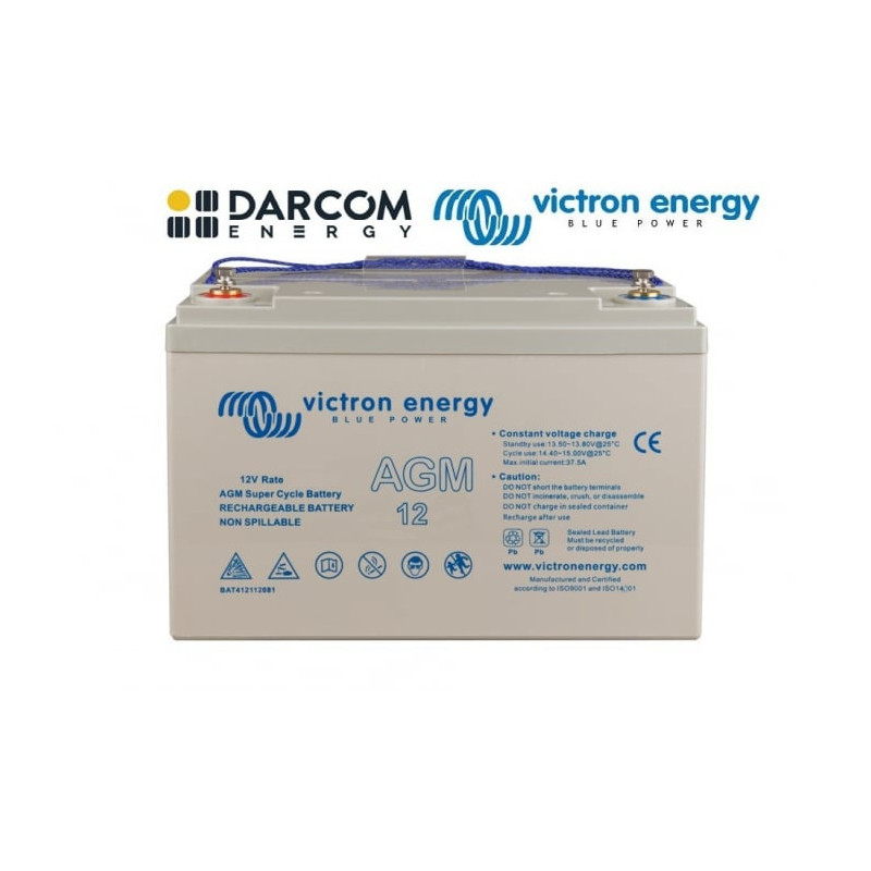 victron energy agm super cycle battery 12v/25ah (m5)