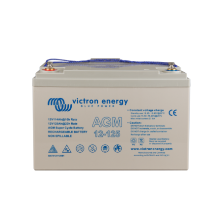 victron energy agm super cycle battery 12v/100ah (m6)