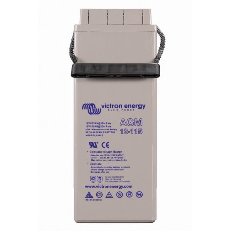 victron energy agm telecom battery 12v/165ah (m8)