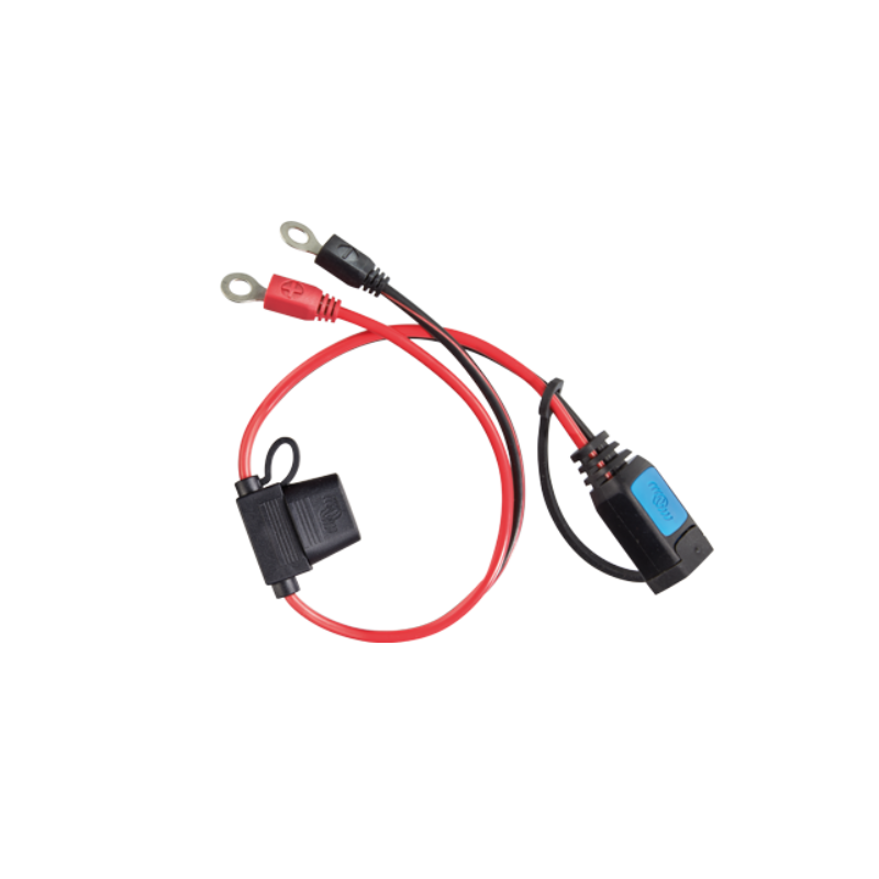 conector papuc inelat m8 cu siguranta fuzibila victron energy m8 eyelet connector with 30a ato fuse