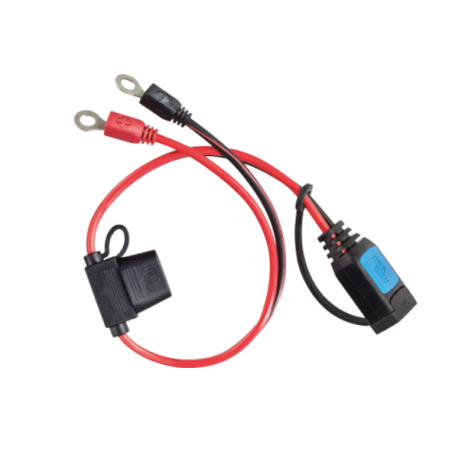 conector papuc inelat m8 cu siguranta fuzibila victron energy m8 eyelet connector with 30a ato fuse