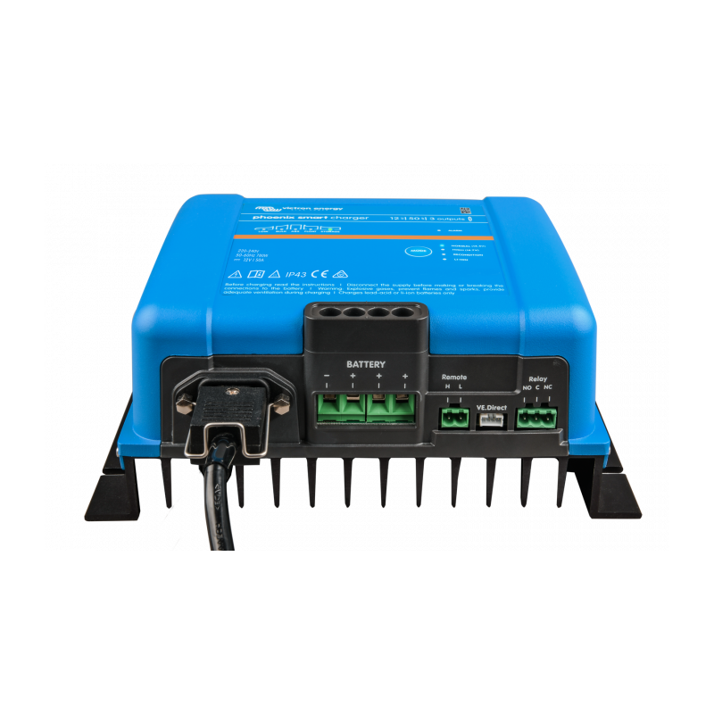 incarcator de retea victron energy phoenix smart ip43 charger 12/50 (3) 120/240v