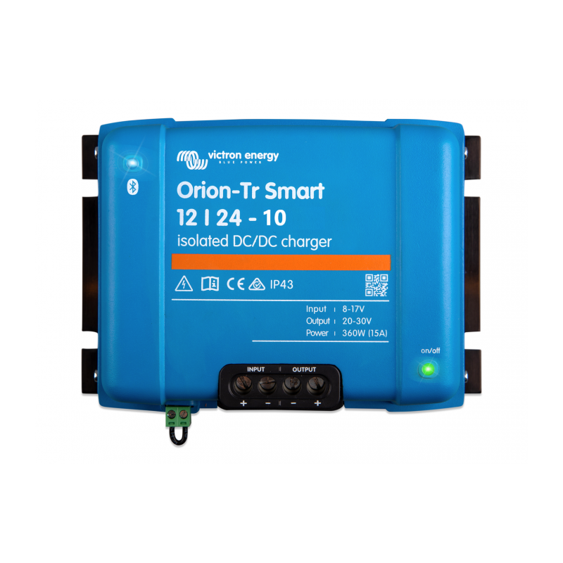 victron energy convertor cu charger dc-dc orion-tr smart isolated 12/24-10 (240w)