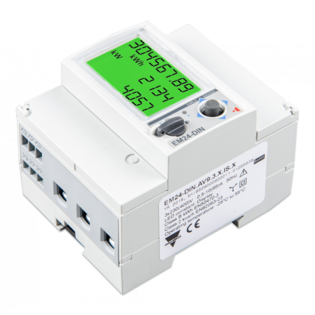 energy meter em24 - 3 phase - max 65a/phase