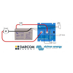 victron energy protectie baterii solare smart battery protect 48v 100a