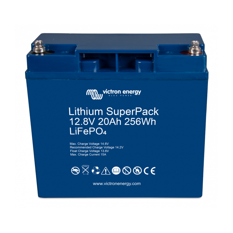 victron energy lithium superpack 12,8v/20ah (m5)