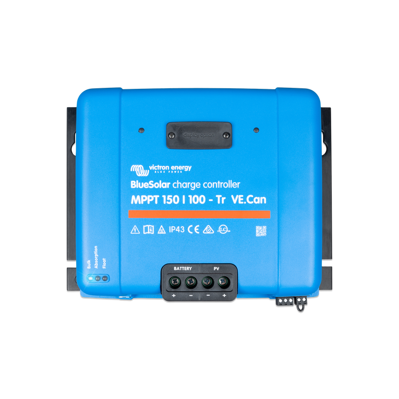 incarcator solar 12v 24v 48v 100a victron energy bluesolar mppt 150/100-tr ve.can