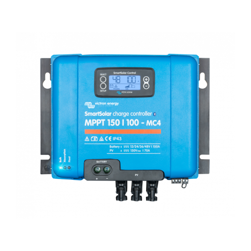 incarcator solar 12v 24v 48v 100a victron energy smartsolar mppt 150/100-mc4 ve.can
