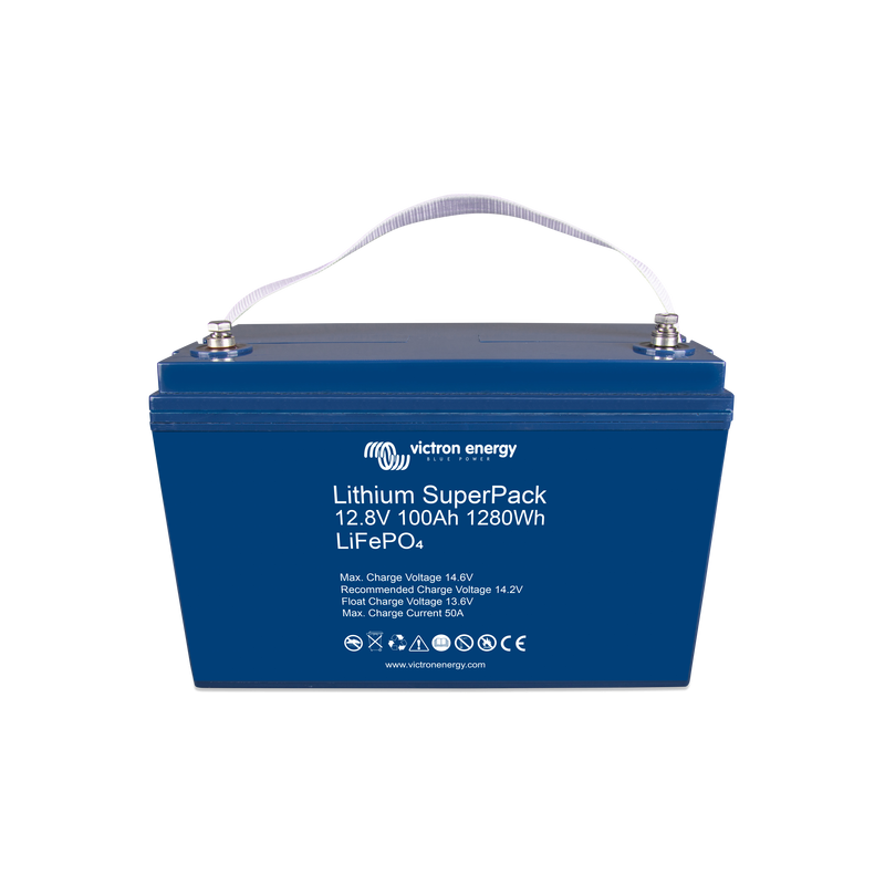 victron energy lithium superpack 12.8v/100ah high current (m8)