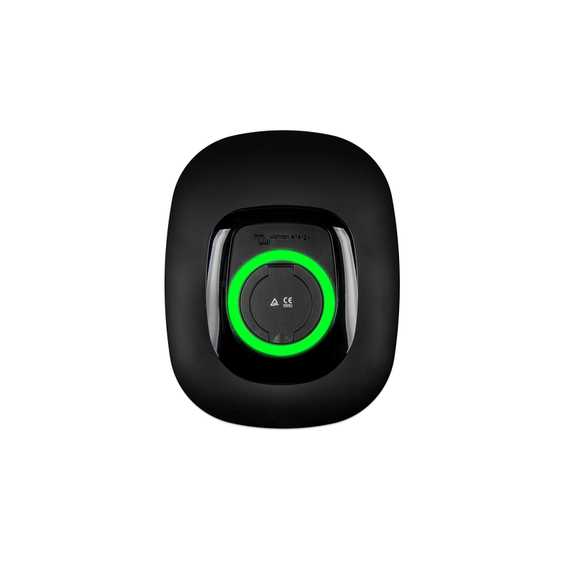 victron energy black front for ev charging station ns