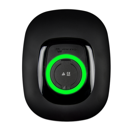 victron energy black front for ev charging station ns