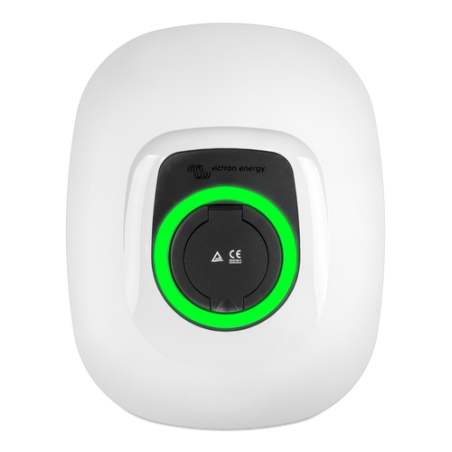 victron energy white front for ev charging station ns