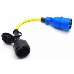 victron energy adapter cord 16a/250v cee/schuko