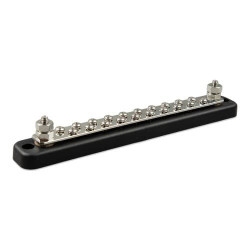 victron energy busbar 150a 2p with 20 screws +cover