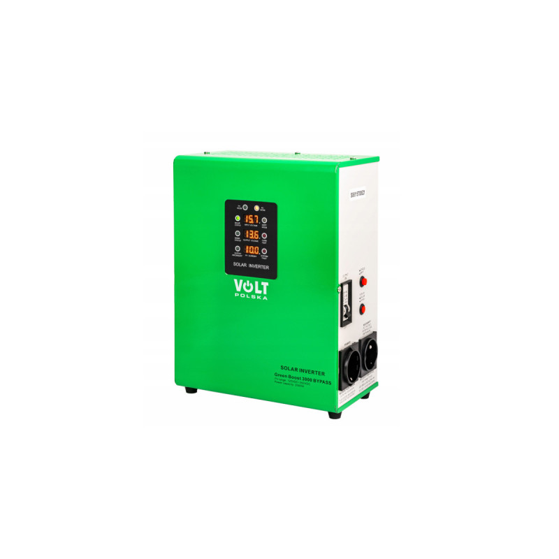 invertor solar green boost mppt 3000 bypass (120-350vdc) pentru incalzire apa, centrala termica
