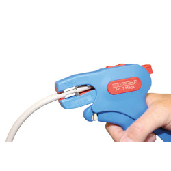 cleste de dezizolare nr.7 magic | pentru dezizolare si inlaturare manta, interval de lucru pentru cabluri flexibile 0,5 - 16,0 m